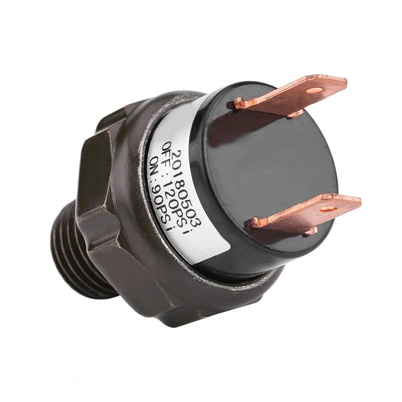 klarako Pressure Switch Air Pressure Switch Air Compressor Switch Air Pressure Control Switch 90-120psi, 120-150psi, 125-200psi(Optional) - Image 3
