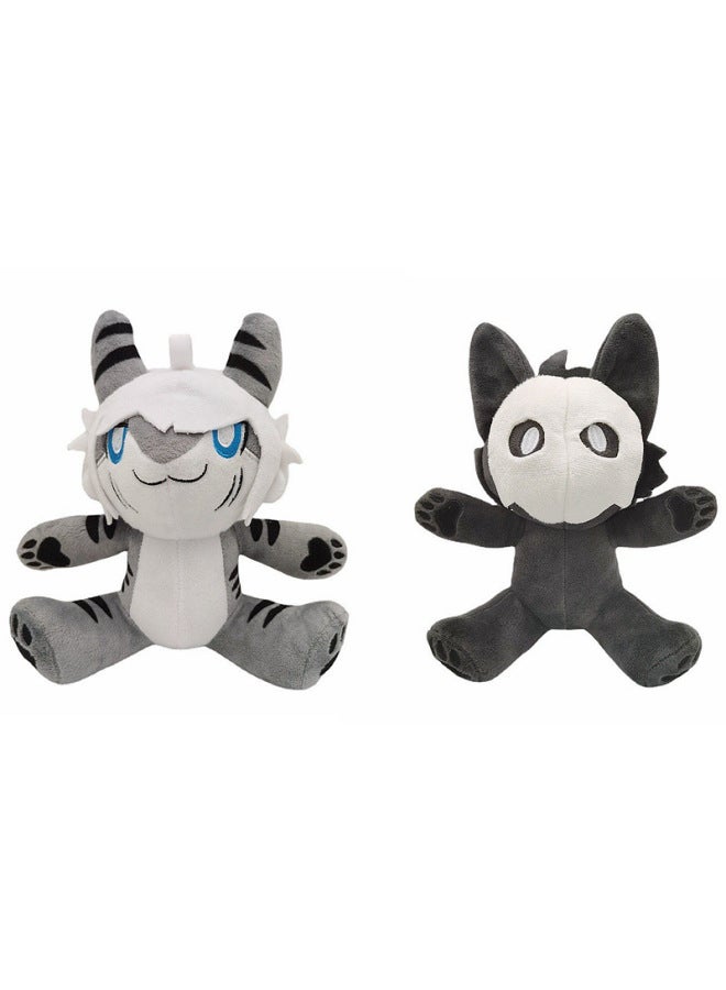 Products Changed Animal Lab Game Doll Changed Puro Plush Toy-Color:Grey Shark 140g-Height:25cm