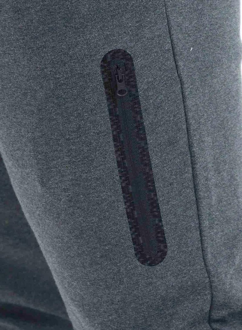 GIORDANO Men's  Solid Double Knit Joggers - Grey - Image 2