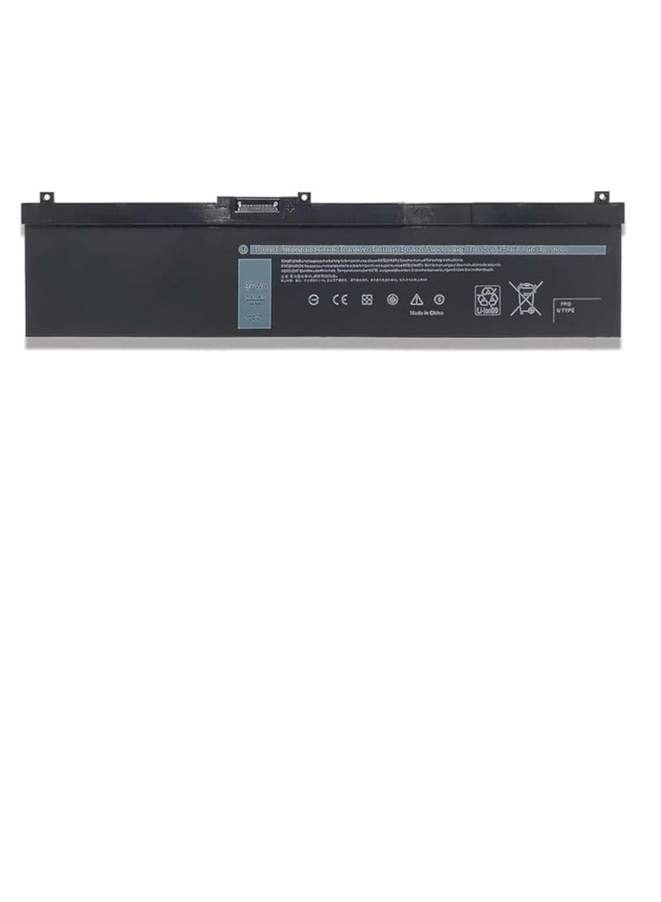 بطارية بديلة للكمبيوتر المحمول من NYFJH لسلسلة Dell Precision 7530 7730 7540 7740 0WNRC 00WNRC GW0K9 0GW0K9 11.4 فولت 97 وات في الساعة 6 خلايا - Image 1