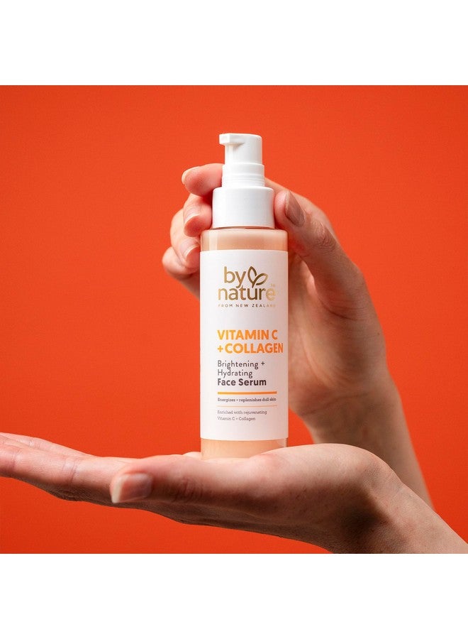 باي نيتشر سيروم الوجه باي نيتشر فيتامين سي + الكولاجين - استعادة وتنشيط البشرة المتعبة مع فيتامين سي المشرق والكولاجين الممتلئ بالإضافة إلى الكركم المعزز للملمس - سيروم فاخر للعناية بالبشرة للوجه - 3 أونصة سائلة. - Image 3