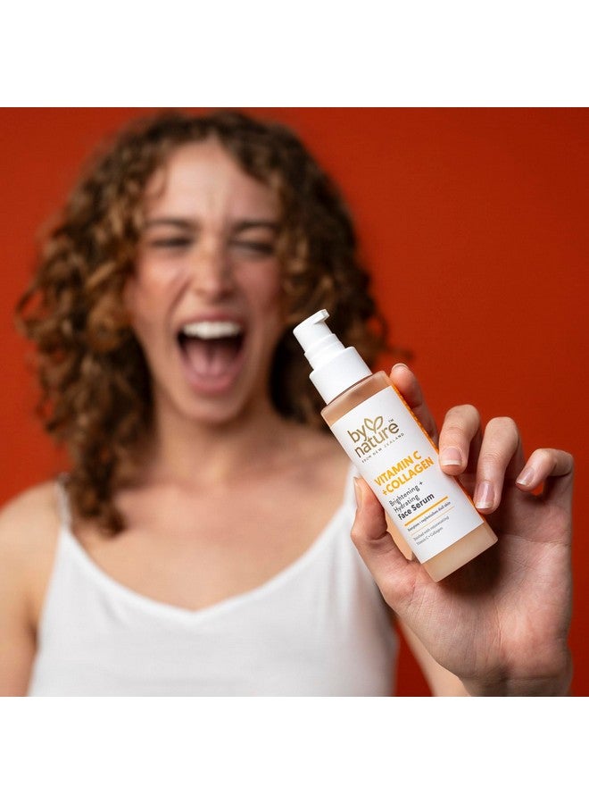 باي نيتشر سيروم الوجه باي نيتشر فيتامين سي + الكولاجين - استعادة وتنشيط البشرة المتعبة مع فيتامين سي المشرق والكولاجين الممتلئ بالإضافة إلى الكركم المعزز للملمس - سيروم فاخر للعناية بالبشرة للوجه - 3 أونصة سائلة. - Image 5