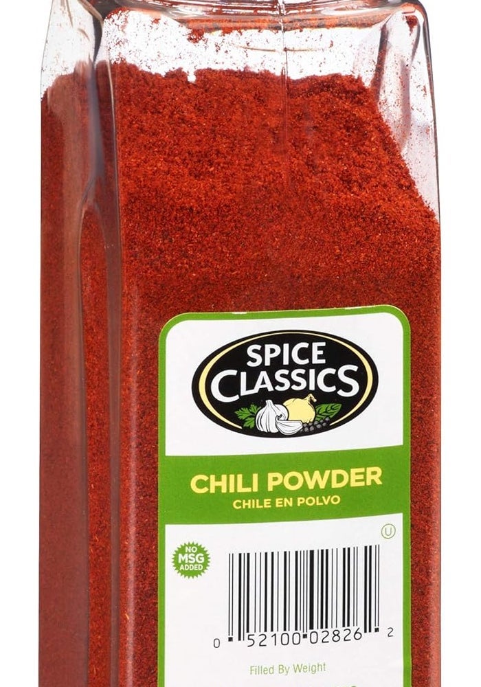 Spice Classics Chili Powder, 16 oz - Ground Chili Powder with Oregano and Garlic for Mexican and Southwest Dishes - Image 1