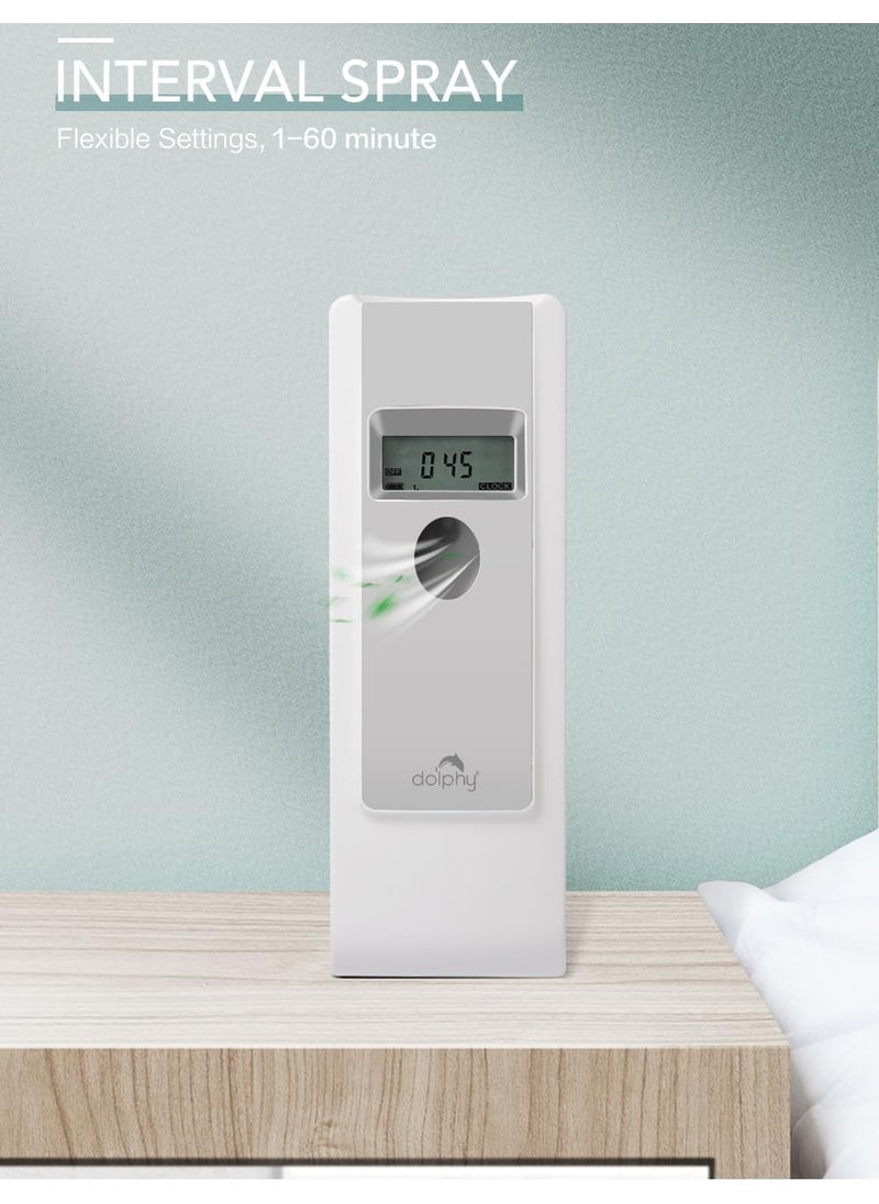 DOLPHY Dolphy LCD Automatic Air Freshener for Bathroom home Hotel Office Commercial Place  - Image 3