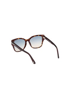 TOM FORD Women's Butterfly Shape Acetate Sunglasses FT110852P55 Lens Size: 55 Millimeter - Dark Havana  - Image 5