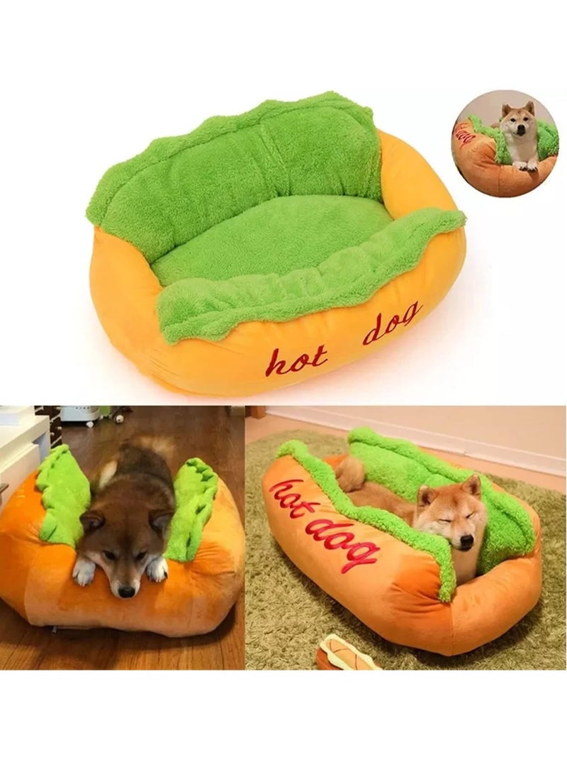 عام سرير مضحك للكلاب الساخنة، سرير للكلاب، سرير للكلاب الصغيرة ... - Image 2