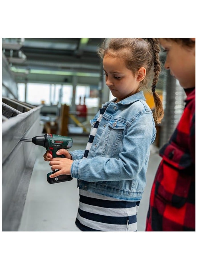 كلاين تويز Bosch Cordless Screwdriver I Battery-Powered Drill/Screwdriver With Rotating And Interchangeable Bits I Light And Sound I Dimensions: 20 Cm X 6.5 Cm X 19 Cm Multi - Colored - Image 1