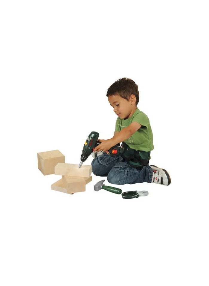 كلاين تويز Bosch Cordless Screwdriver I Battery-Powered Drill/Screwdriver With Rotating And Interchangeable Bits I Light And Sound I Dimensions: 20 Cm X 6.5 Cm X 19 Cm Multi - Colored - Image 3