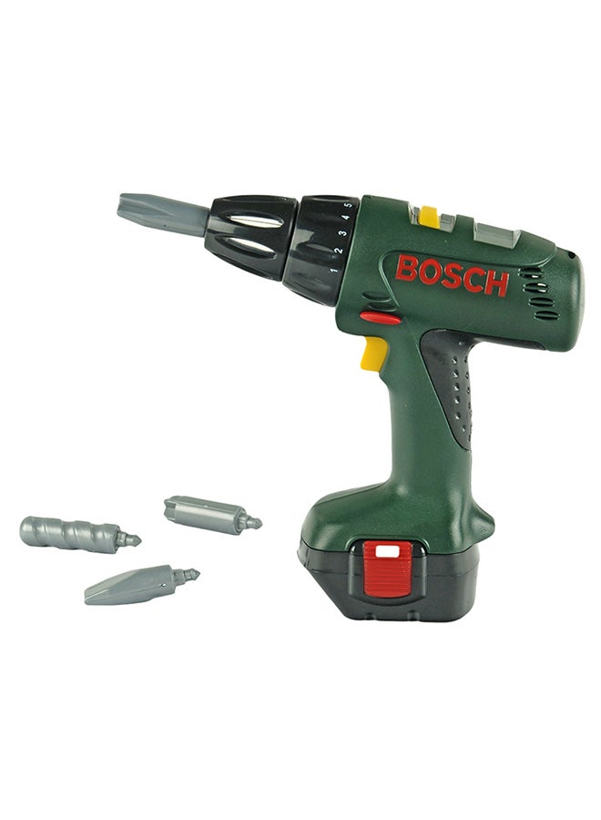 كلاين تويز Bosch Cordless Screwdriver I Battery-Powered Drill/Screwdriver With Rotating And Interchangeable Bits I Light And Sound I Dimensions: 20 Cm X 6.5 Cm X 19 Cm Multi - Colored - Image 2