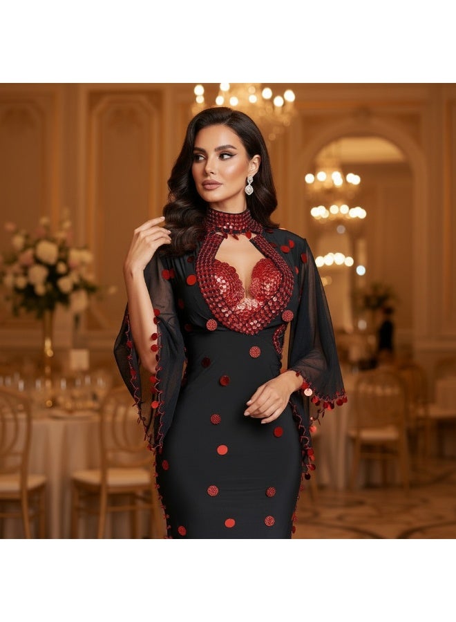 جلابية رقص شرقي حريمي – مقاس واحد يناسب الجميع لإطلالة مميزة - Image 2