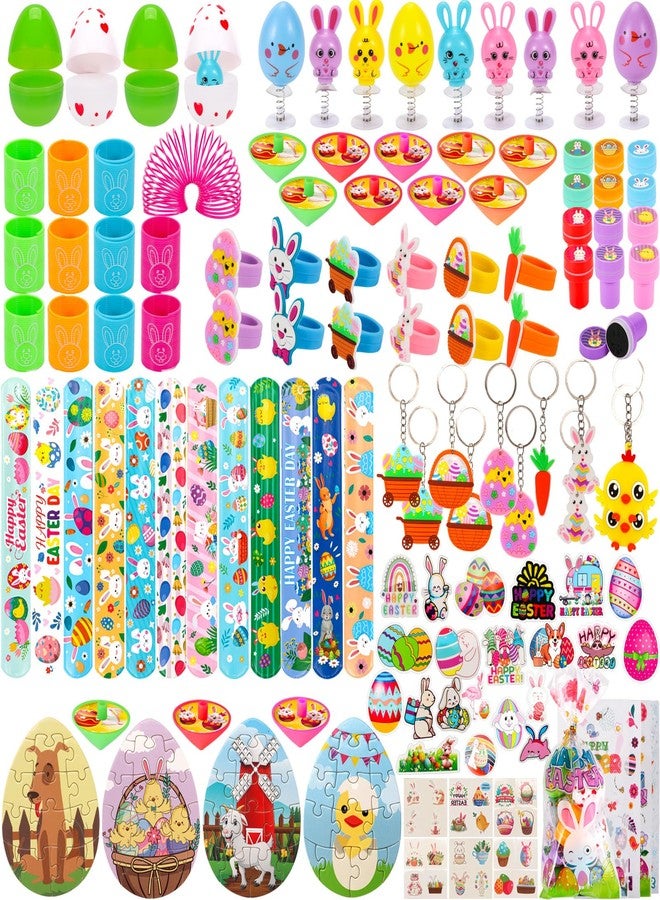 Atonofun 146 PCS Easter Party Favor Toys With Colorful Plastic Eggs, Assorted Toy for Easter Egg Hunt Event, Easter Basket Stuffers, Easter Egg Fillers, Bulk Small Toy, Birthday Gifts for Boys Girls - Image 1