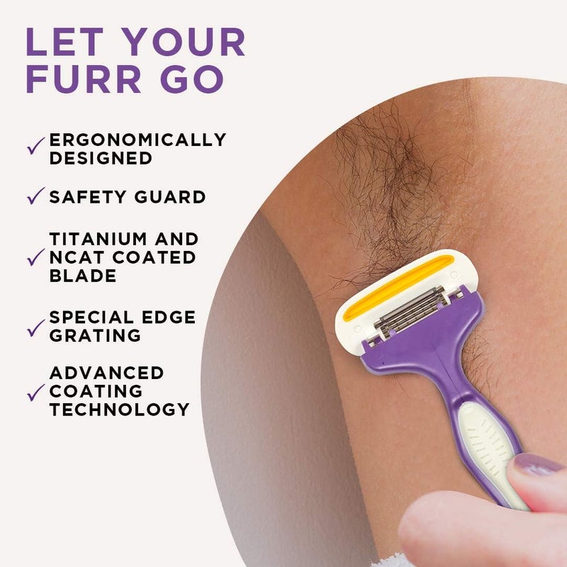 Furr Body Shaving Razor for Women (Pack of 1) - Image 2