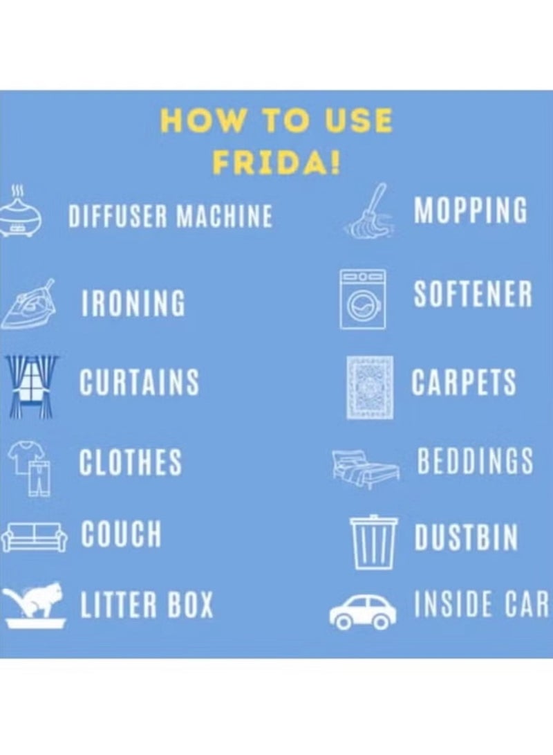 Frida All-Purpose Home Cleaning Fragrance, Lemoncello Scent, 480ml - Image 3