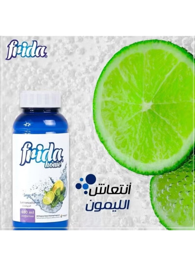 Frida All-Purpose Home Cleaning Fragrance, Lemoncello Scent, 480ml - Image 2