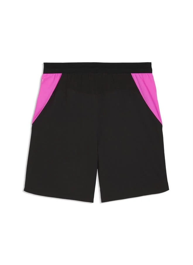 Puma PUMA Black-Poison Pink Individual Lightspeed Ultimate Woven Football Shorts Men for Men | Best Price UAE