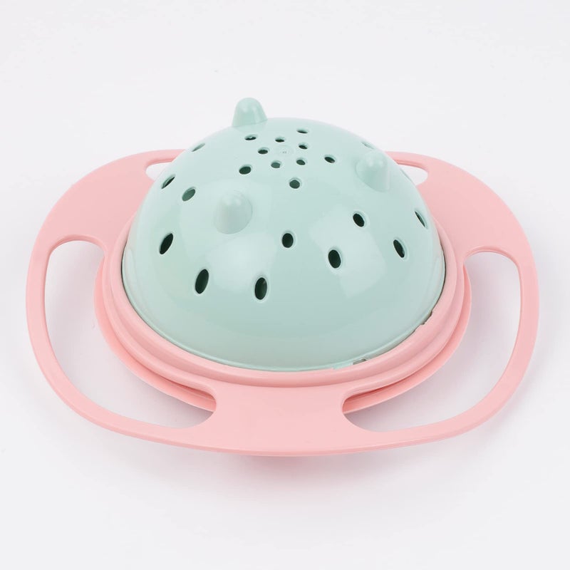 ZTL Gyro Bowl 360 Dgree Rotation Spill Resistant Gyroscopic Bowl with Lid - Image 5