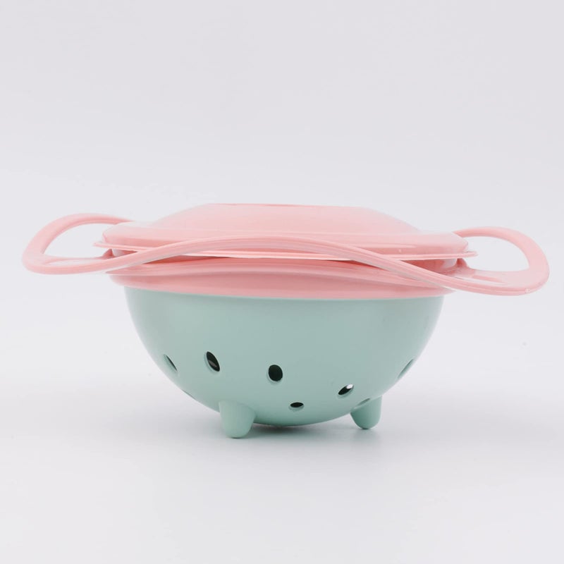 ZTL Gyro Bowl 360 Dgree Rotation Spill Resistant Gyroscopic Bowl with Lid - Image 4