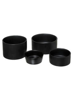LOFT APPETIER, SET,L33.5XP33.5XH10CMS,BLACK,BAMBOO-176917  - Image 3