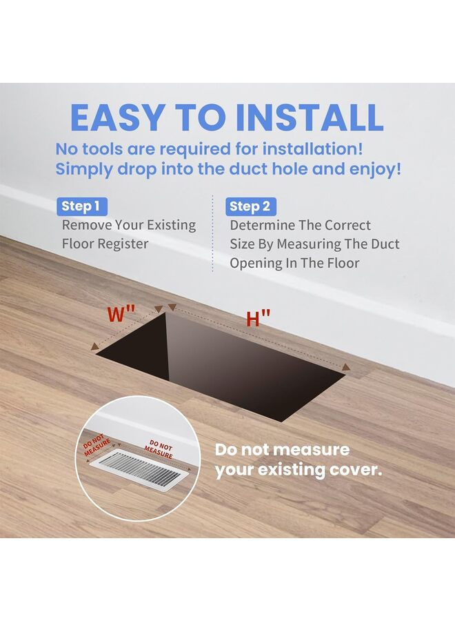 Air Vent?4 X 12 Inch Decor Grates Oriental Floor Ventilation Grille?Oriental Floor Rubbed Bronze Finish Grille Cover Air Circulation Cover Antique Brass Finish - Image 2