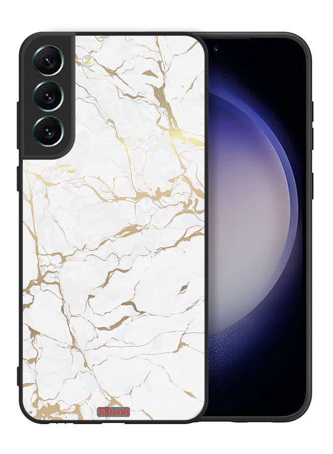 Tolwak غطاء حماية لهاتف سامسونج جالاكسي S21 بلس 5G بنمط الرخام - Image 2