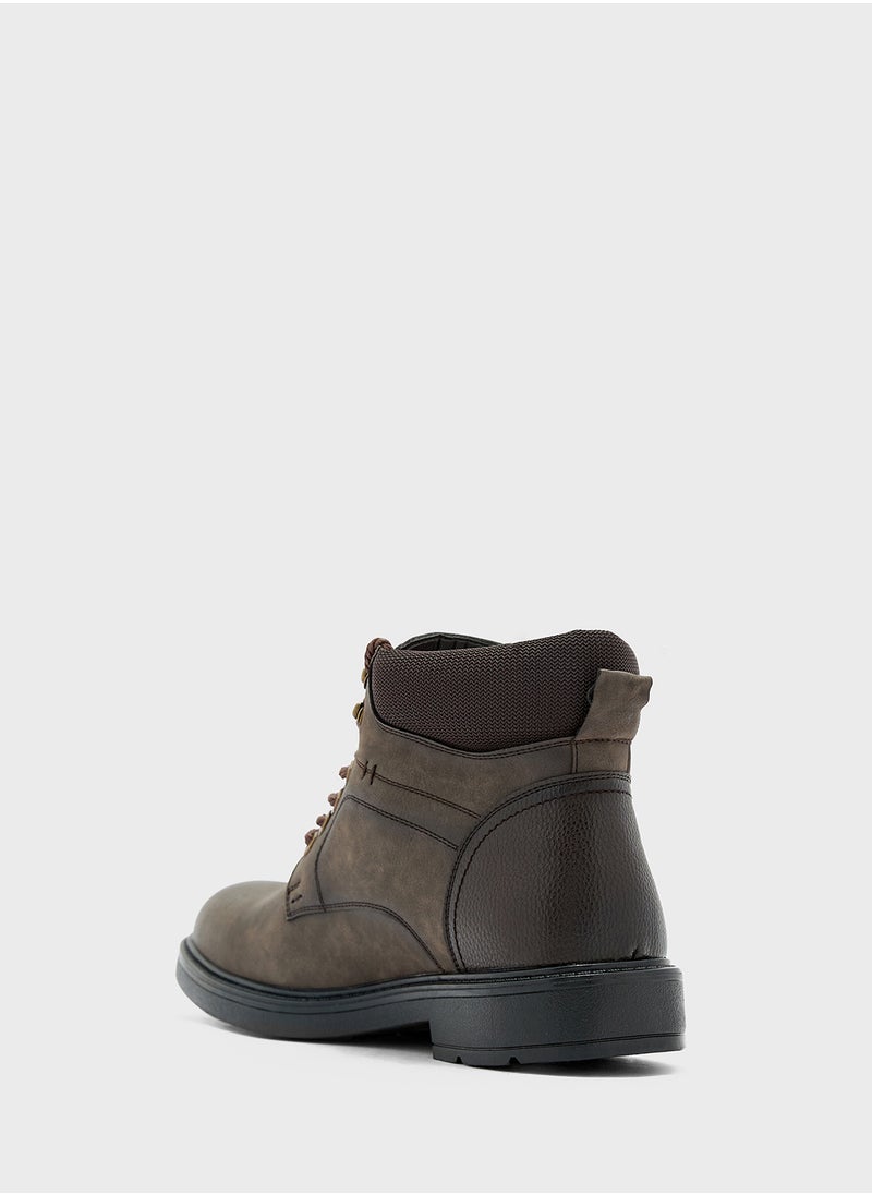Robert Wood Casual Lace Up Boots  - Image 3