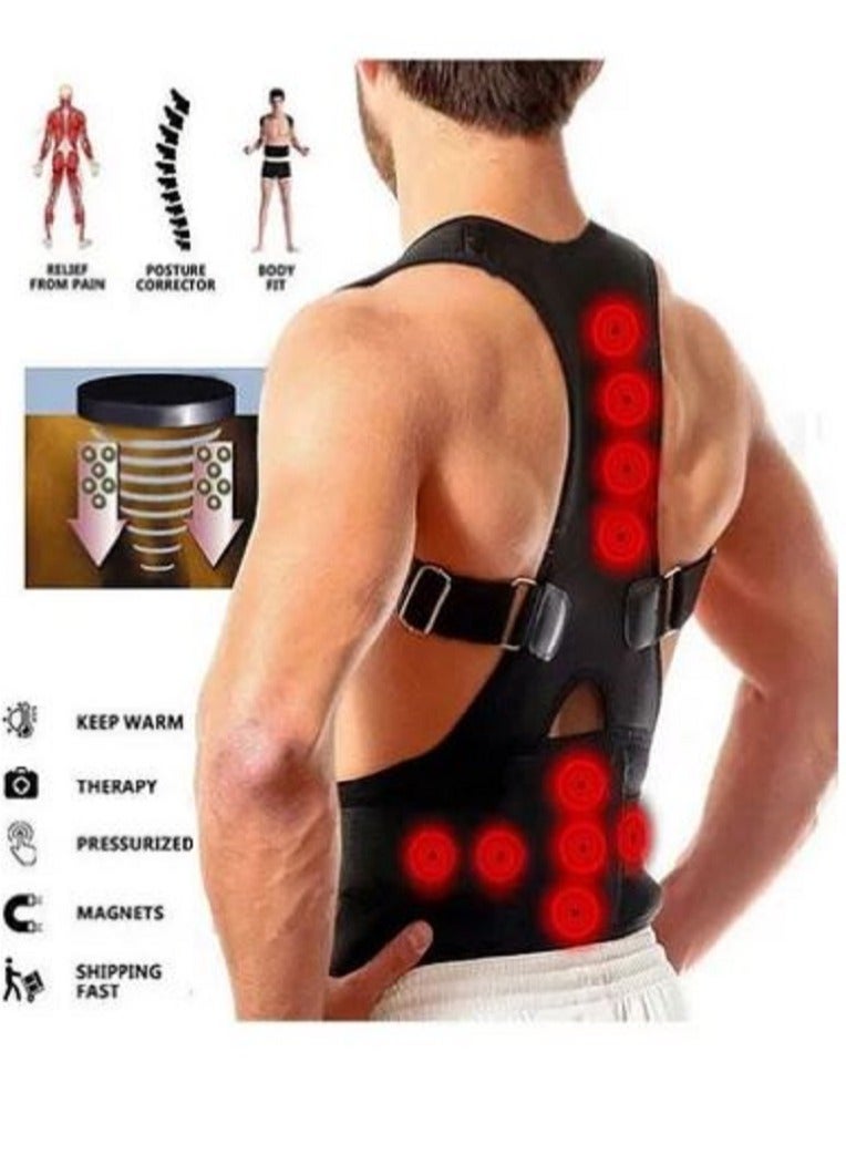 AGD Magnetic Therapy Belt For Back And Shoulder Support - Image 1
