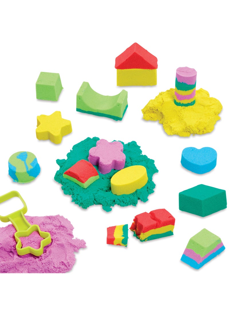 ADDO Sandsational Cut N Crunch | Sand Creation | Super-soft Sand | Modelling Sand | Creative Fun Ideas | Develops Sensory Skills | Entertaining Toy | Stress Relief Toys for Kids - Image 2
