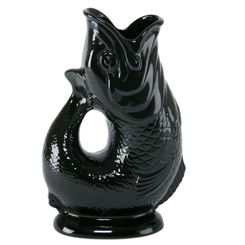 Wade Ceramics Gluggle Jug Black Large 85Inch 