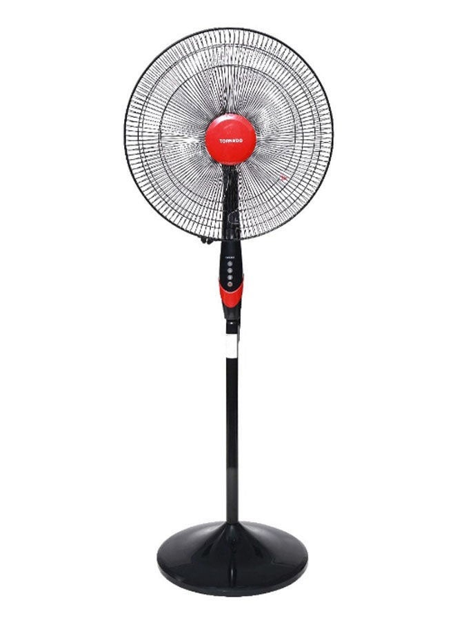 تورنيدو مروحة استاند 18 بوصة 4 ريشة 75 W TSF-18XW أسود/أحمر - Image 2