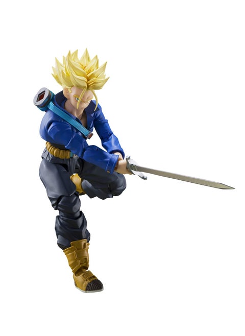 Anime Dragon Ball Z Super Saiyan Trunks Figure, with Movable Jointed, Collectible Action Figure，Height 15cm