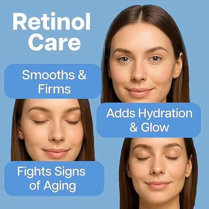 Bambalo Retinol Face Serum - With Witch Hazel, Jojoba Oil, Aloe Vera, Propolis, Vitamin E & Botanical Extracts - Smooth Texture & Hydrate Skin - 1 FL OZ / 30ML - Image 3