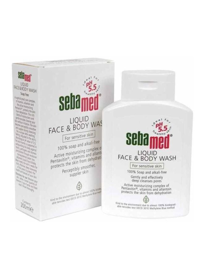 Sebamed Liquid Face And Body Shower Gel 200ml - Image 3