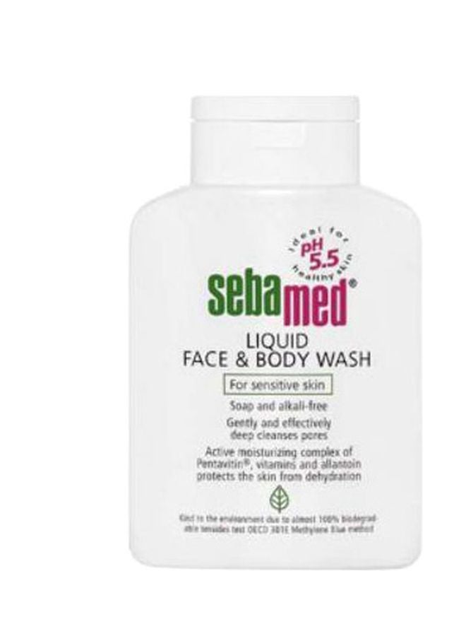 Sebamed Liquid Face And Body Shower Gel 200ml - Image 1
