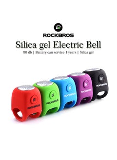 Rockbros Electric Cycle Bells Horn Rainproof MTB Bicycle Handlebar Bell Silica gel Shell Ring Saving Bell Bicycle Accessory  - Image 5