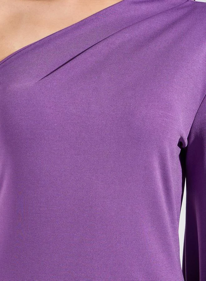 ستايلي One-Shoulder Midi Dress