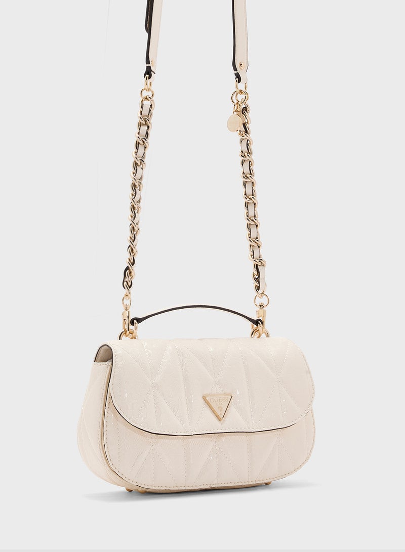 GUESS ALDINA TOP HANDLE FLAP  - Image 3