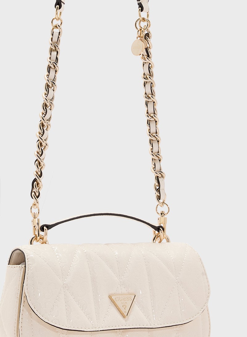 GUESS ALDINA TOP HANDLE FLAP  - Image 4