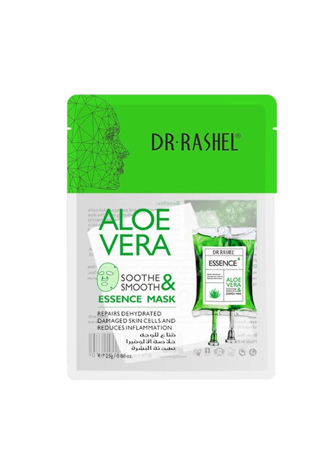 DR. RASHEL Aloe Vera Soothe And Smooth Essence Mask 25grams - Image 1