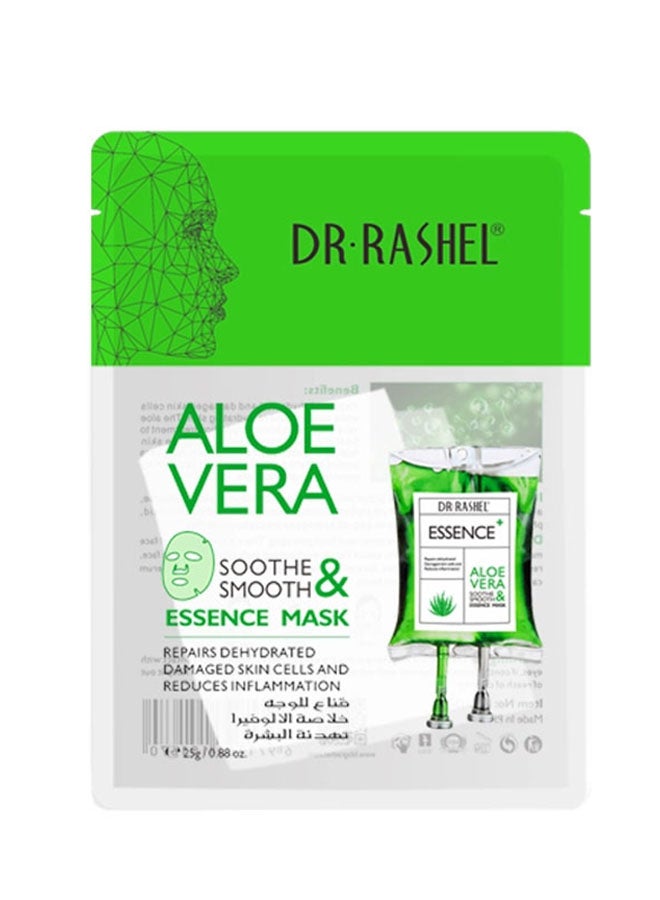 DR. RASHEL Aloe Vera Soothe And Smooth Essence Mask 25grams - Image 2