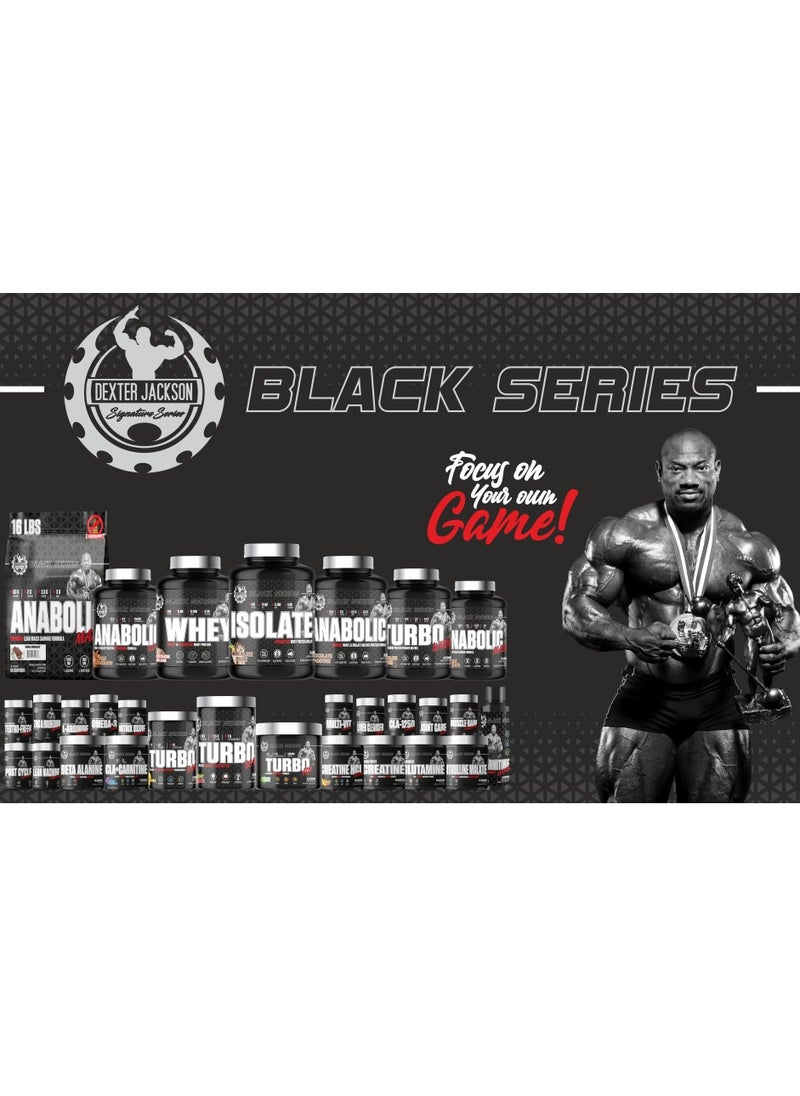 DEXTER JACKSON - Black Series Pure Shilajit 500mg - Premium Ayurvedic Supplement for Energy, Stamina, and Overall Wellness (120 Veggie Capsules) - Image 1