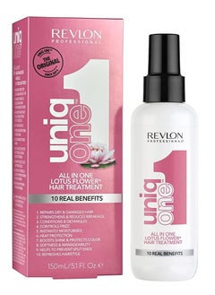 Revlon UNIQ ONE FLOR DE LOTO TRATAMIENTO CAPILAR 150ML  - Image 1