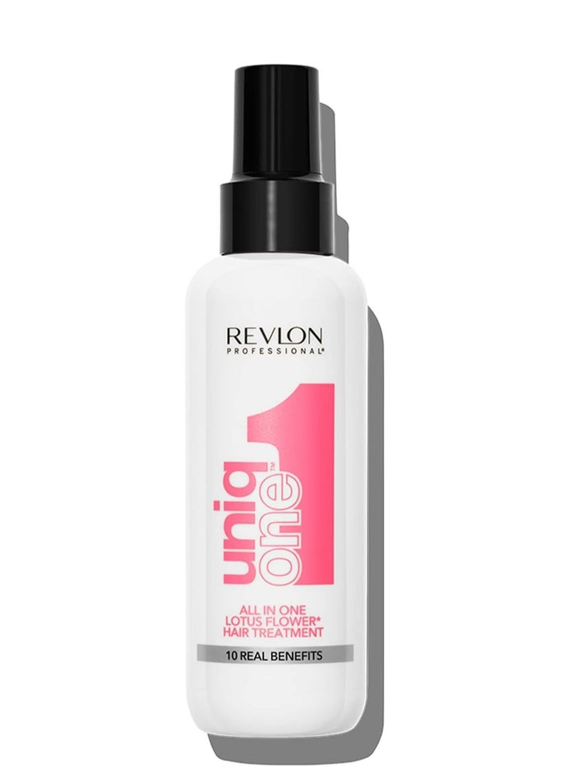 Revlon UNIQ ONE FLOR DE LOTO TRATAMIENTO CAPILAR 150ML  - Image 2