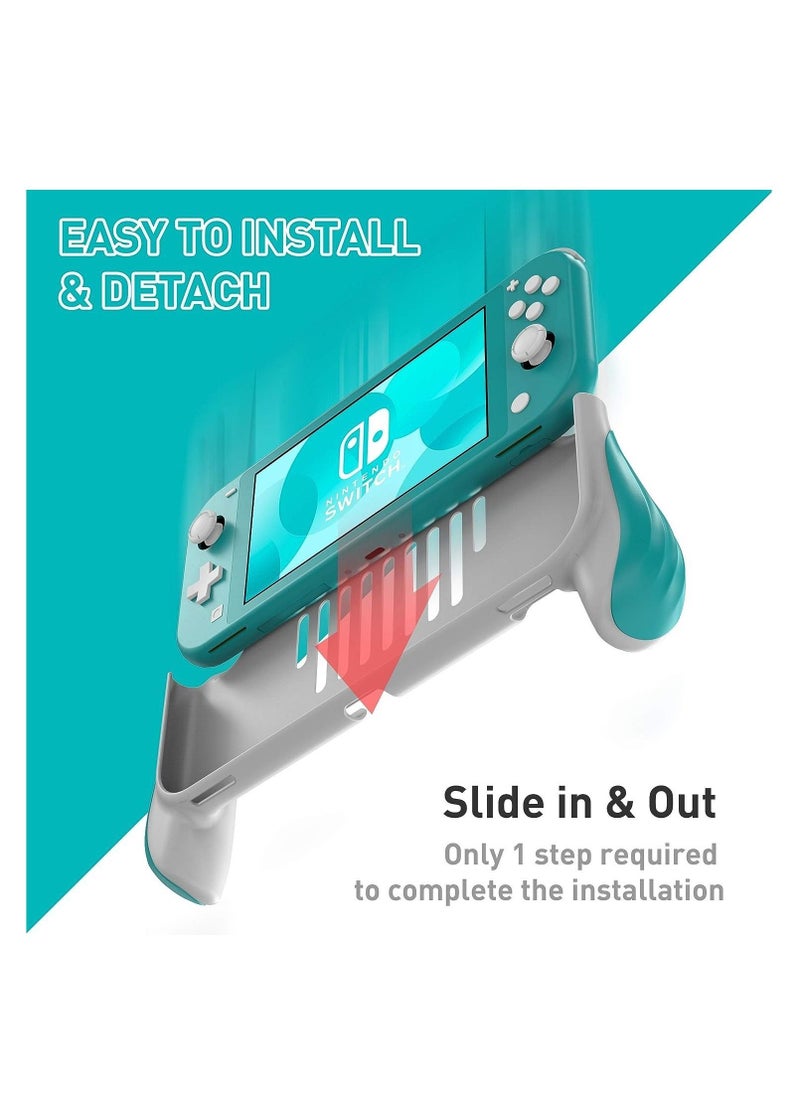 Generic - Grip Case for Nintendo Switch Lite, Ergonomic Protective Case with Switch Lite Hand Grips Handles, Accessories Compatible with Nintendo Switch Lite in Green Color - Image 1