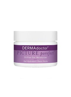 DERMAdoctor Picture Porefect Oil Free Facial Moisturizer, Pore Minimizer with Zinc & Copper Peptides for Acne-Prone & Oily Skin 50 mL  - Image 1