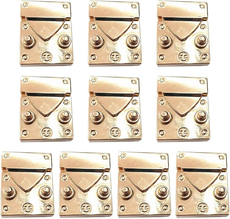 Black Bag Closure Clasp Locking Mechanism Fastener For Various Bags - Image 1