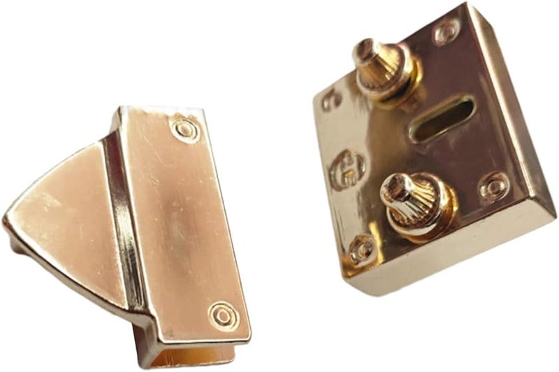 Black Bag Closure Clasp Locking Mechanism Fastener For Various Bags - Image 4