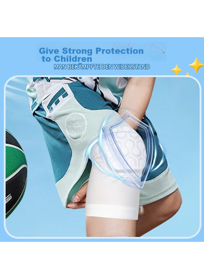 Bamel Baimeier Children's Knee Pads, Sports Basketball Running Summer Professional Protective Gear, Anti-collision Fall Knee And Leg Guards - Image 3