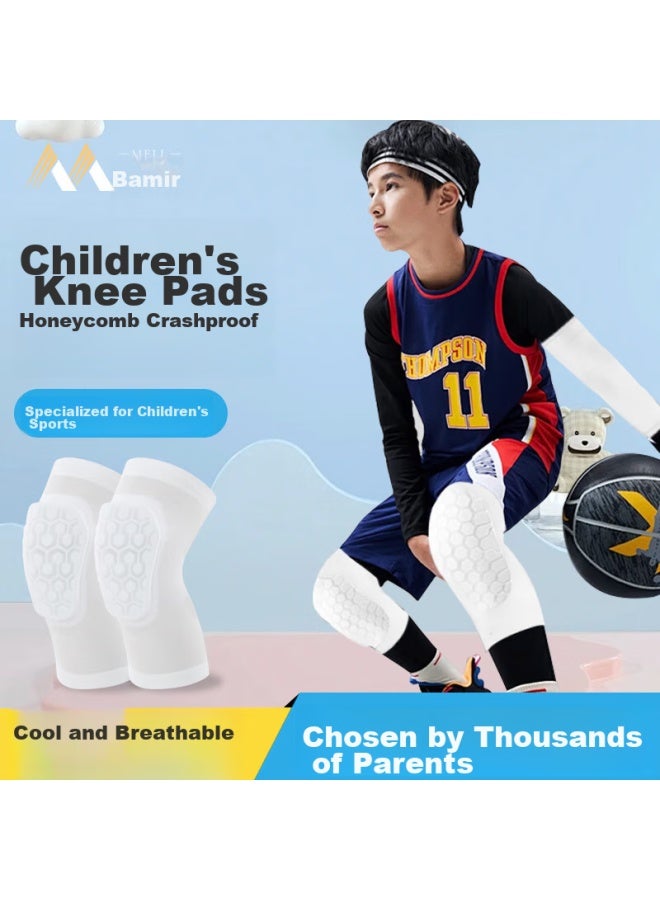 Bamel Baimeier Children's Knee Pads, Sports Basketball Running Summer Professional Protective Gear, Anti-collision Fall Knee And Leg Guards - Image 1
