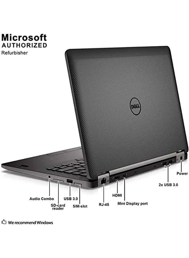 DELL Renewed - Latitude E7470 Laptop With 14.1-Inch Display,Intel Core i5/6th Gen/8GB RAM/256GB SSD/520MB Intel UHD Graphics/Windows 10 Pro Black - Image 2