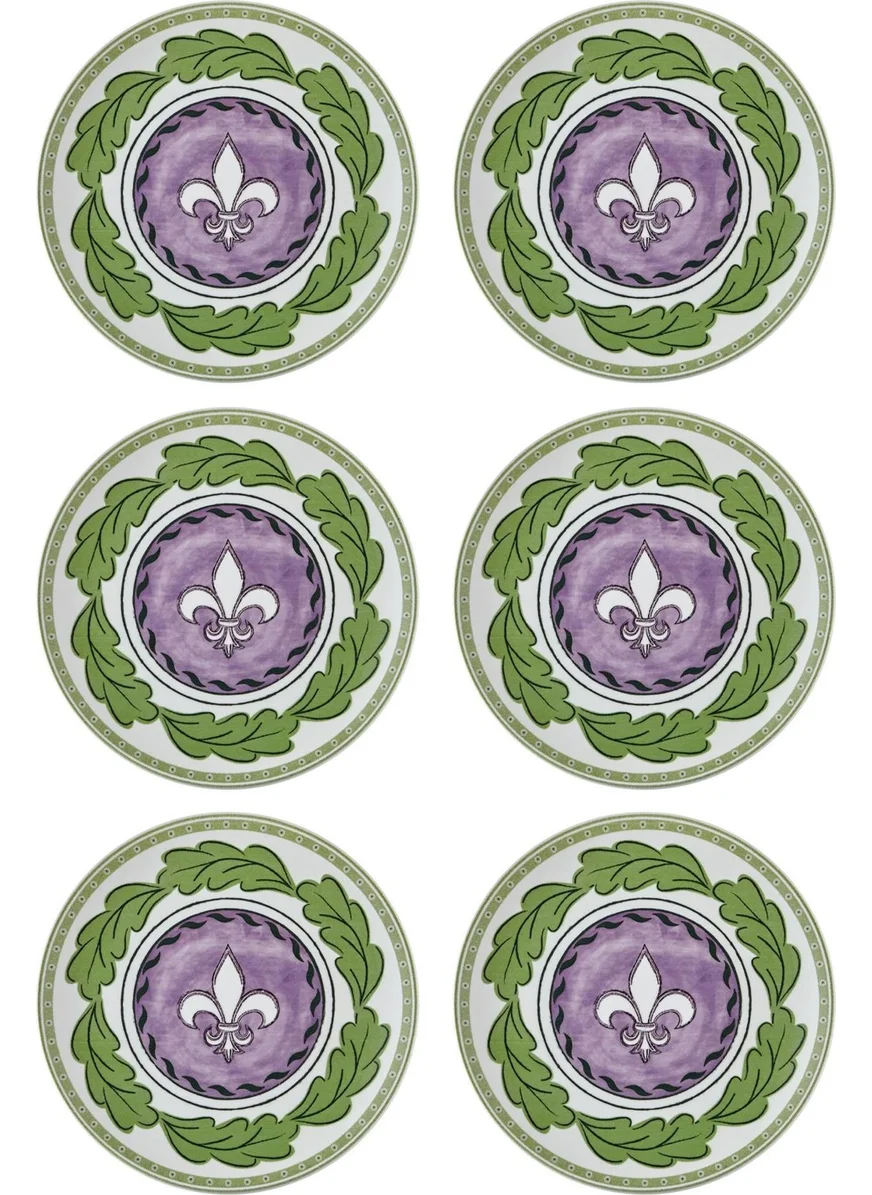 The Mia Provence Cake Plate Set of 6 19 cm PRC0001
